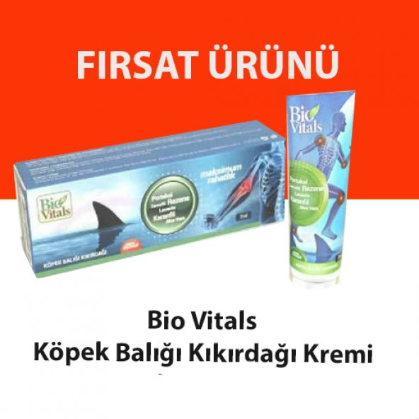 Biovitals Köpek Balığı Kıkırdağı Kremi