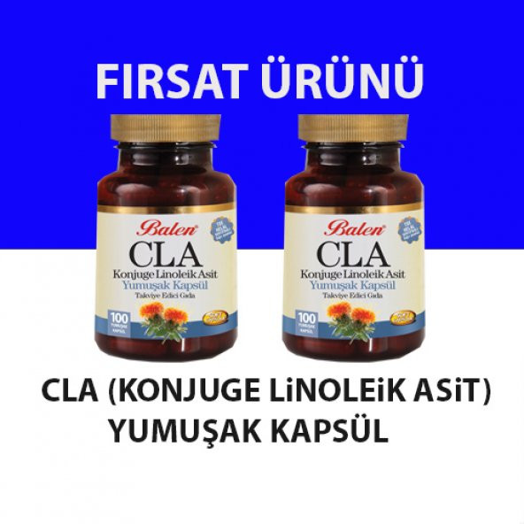 CLA Konjue Linoleik Asit Kapsül (2 Adet)