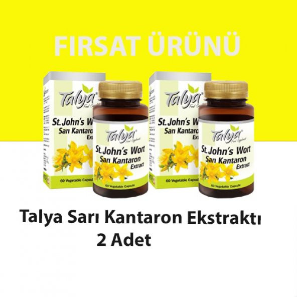 Sarı Kantaron Kapsül (2 Adet)