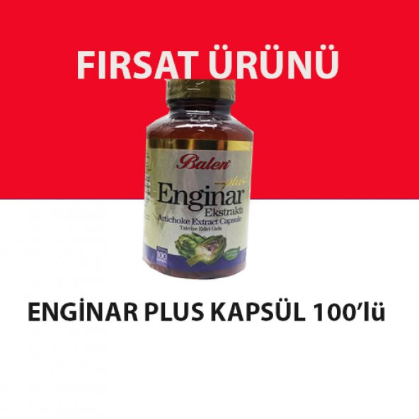 Balen Enginar Plus Ekstraktı 820 mg 100 Kapsül-Artichoke Extract