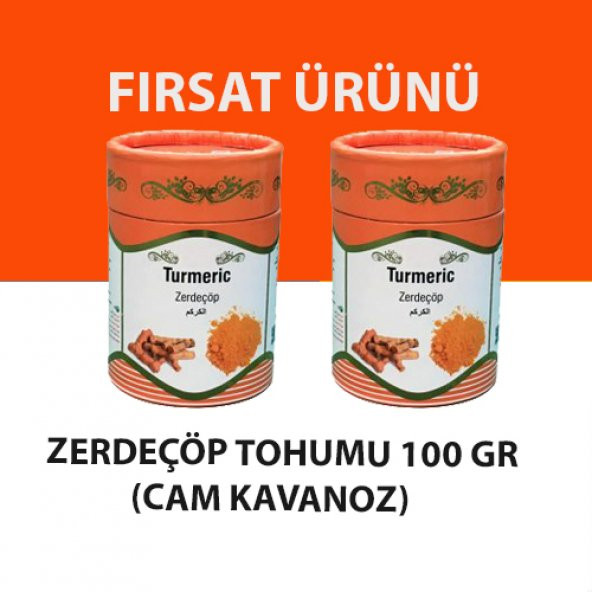 Zerde Çöp Tohumu 2 Adet X 100 Gr (Cam Kavanoz)