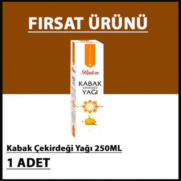 Kabak Çekirdeği Yağı 250ml (Sindirim Sistemi için)