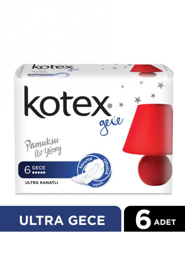 KOTEX ULTRA GECE 6 LI