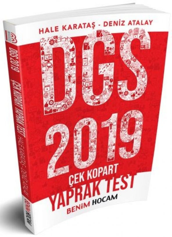 Benim Hocam Yayınları 2019 DGS Çek Kopart Yaprak Test Bankası