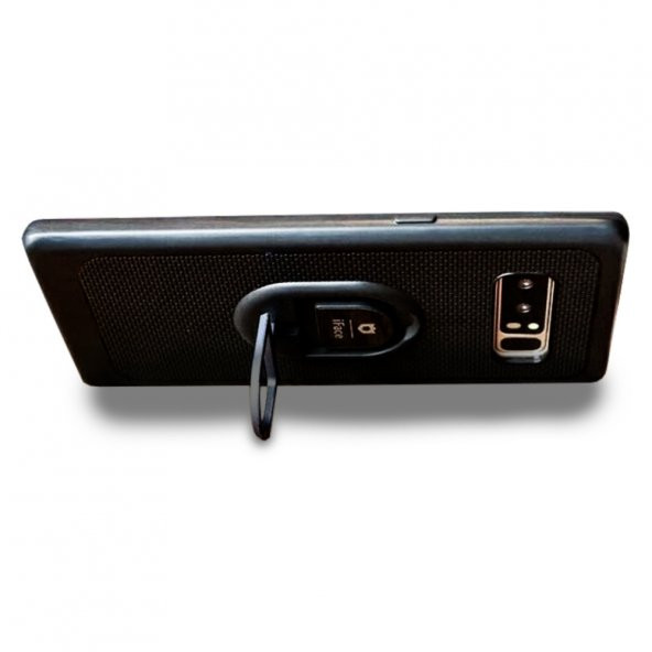 iPhone XS Max iFace Yüzük Tutuculu Arka Kapak Halka-Gold - Resim 3