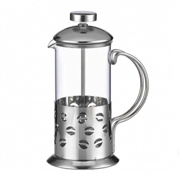 French Press Kahve Filtre Bitki Çayı Demleme Kupası 350 ml - 2