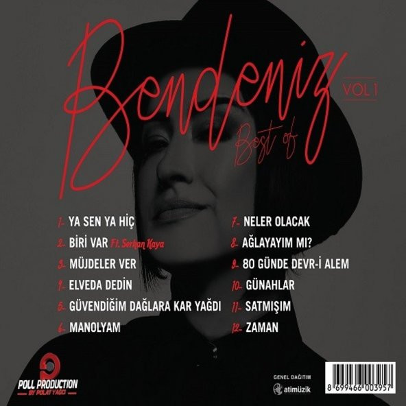 BENDENİZ - BEST OF VOL.1 (CD) - 2