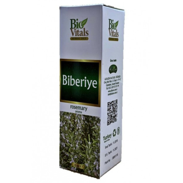 Biberiye Yağı 20 ml