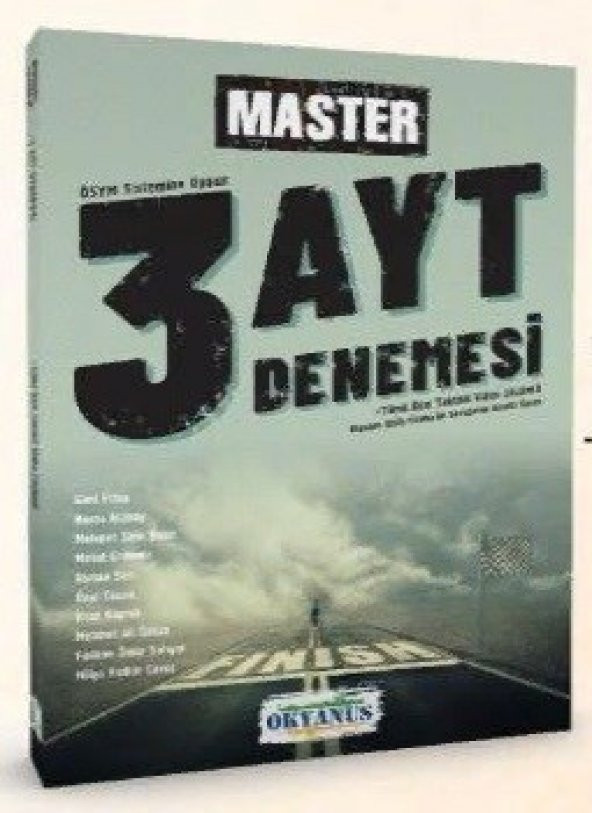 Okyanus Yayınları AYT Master 3 Deneme Sınavı
