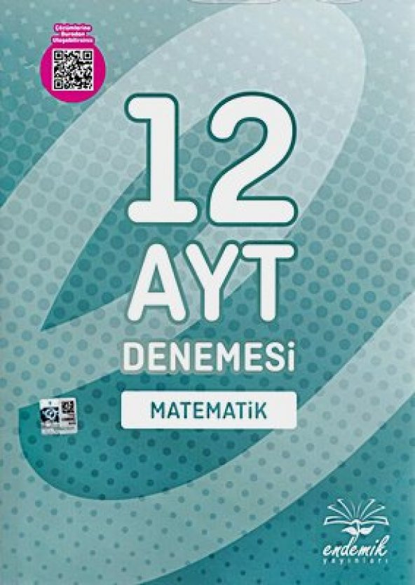 Endemik Yayınları AYT Matematik 12 Denemesi