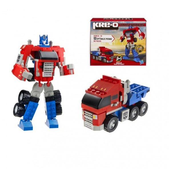 KRE-O Transformers Optimus Prime Lego Seti 90 Parça Lisanslı Ürün