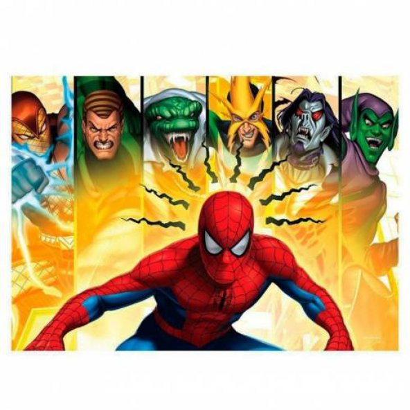 200 Parça Örümcek Adam Spider-man spiderman Yapboz - Puzzle