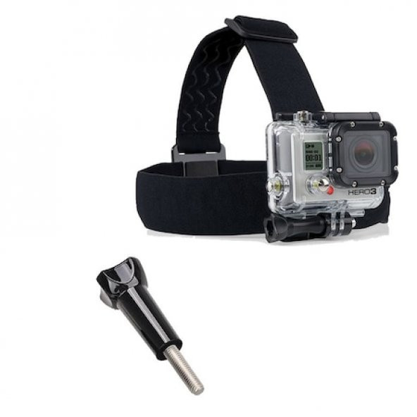 GoPro Aksiyon Kameralar için Kafa Baş Bandı Head Strap Go Pro
