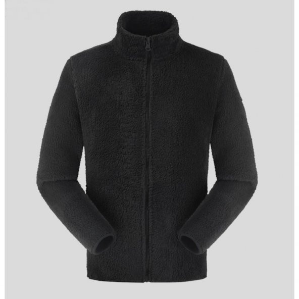 Kadın Lacivert Hırka Sweatshirt, Bayan Peluşlu Polar Sweat - 4