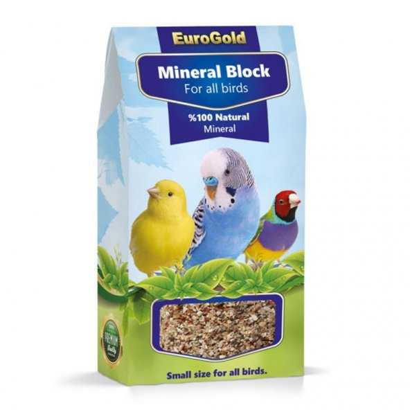 Eurogold Kuşlar İçin Gaga Taşı Mineral Blok Küçük
