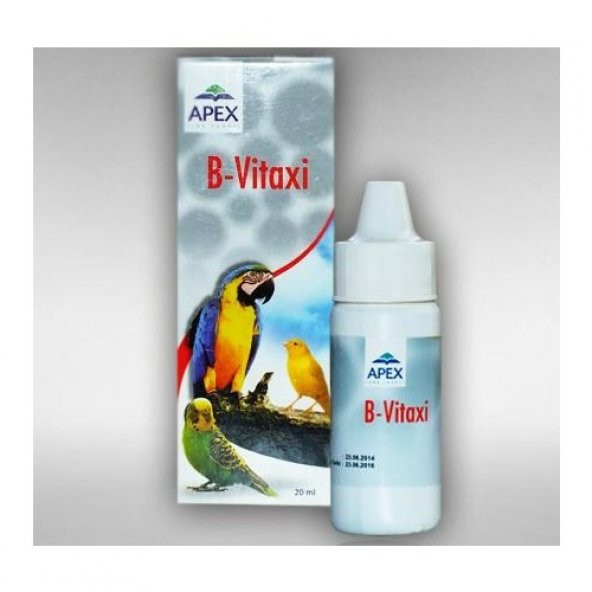 Apex B Vitaxi Kuşlar İçin B Vitamini 20 Ml