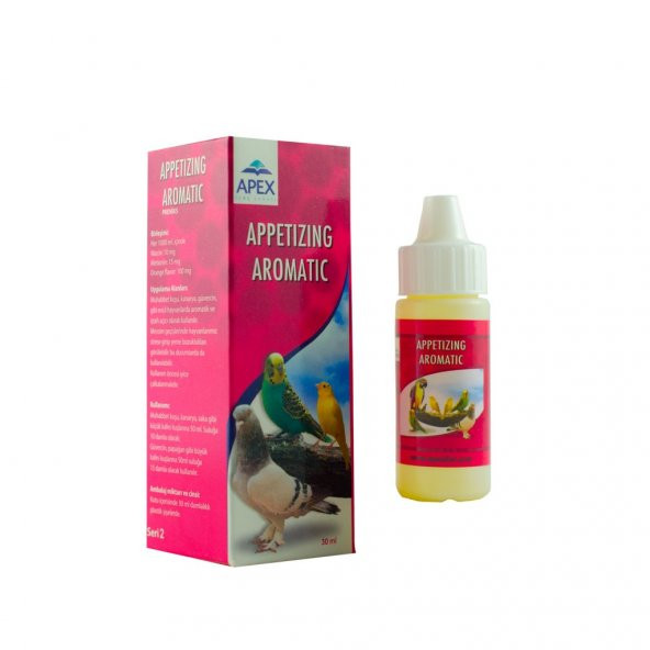 Apex Appetinzing İştah Açıcı Aromatik Kuş Takviyesi 30ml