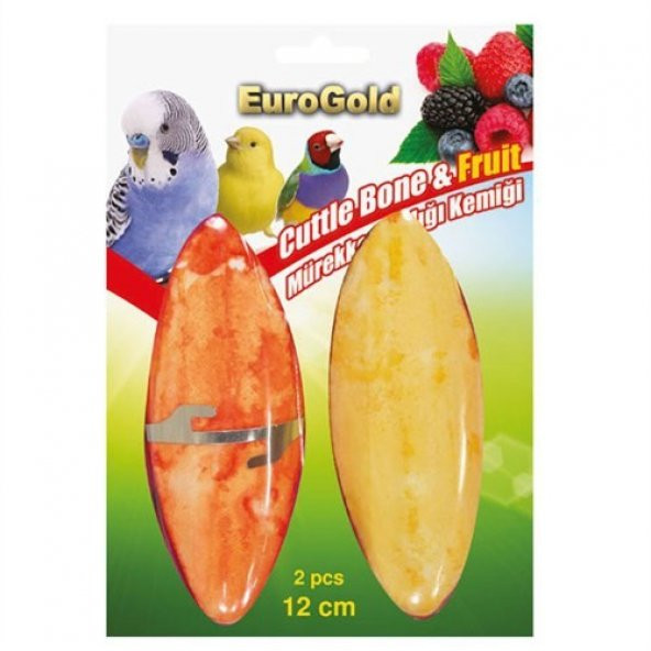 Eurogold Bal Ve Meyve Aromalı Mürekkep Balığı Kemiği 2 Li 15 Cm
