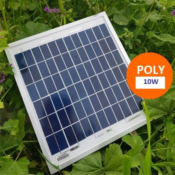 Lexron 10 Watt Polikristal Güneş Paneli Yüksek Verim =(10 Yıl Garanti)=