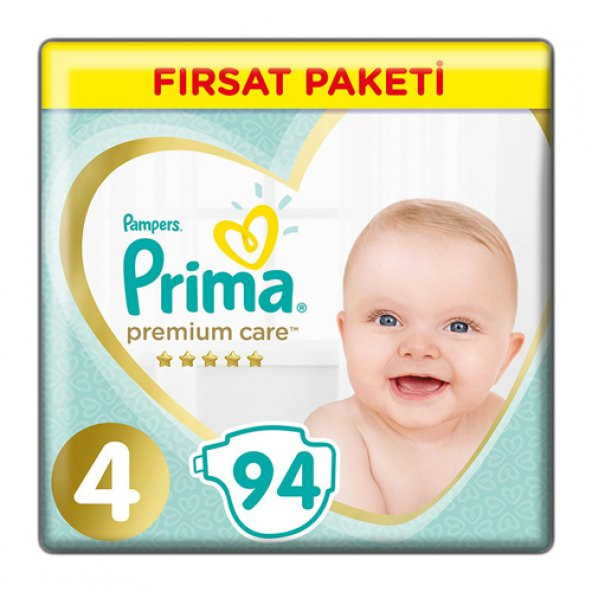Prima Premium Care Fırsat Paketi Maxi 94 Adet 4 Numara