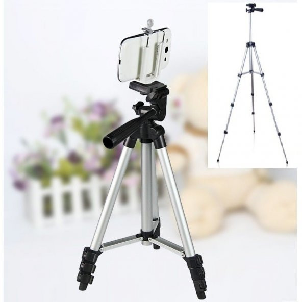 150 CM Kamera Telefon Tripodu Tripot Fotoğraf - 7