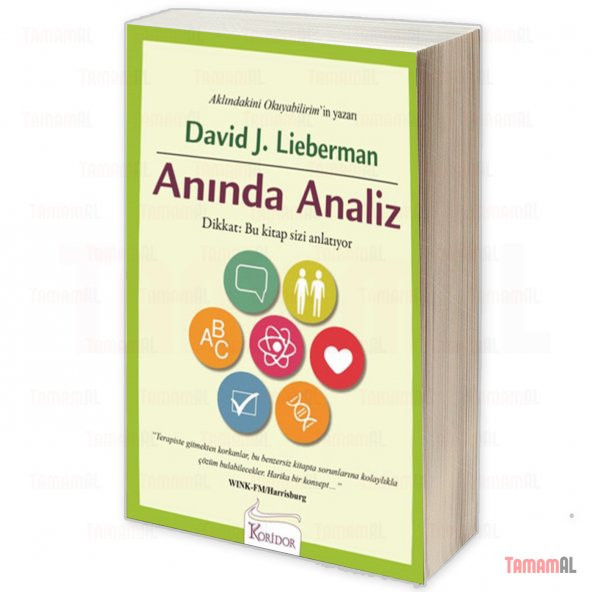 ANINDA ANALİZ (Aklındakini Okuyabilirim Yazarı) David J.Lieberman