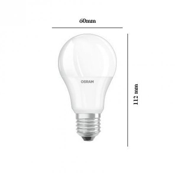 Osram 8.5W Led Ampül Beyaz Işık E27 DUY