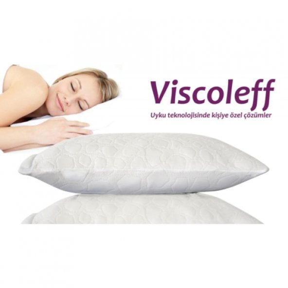 Viscoleff Sıvı Geçirmez Alezli Visco Yastık
