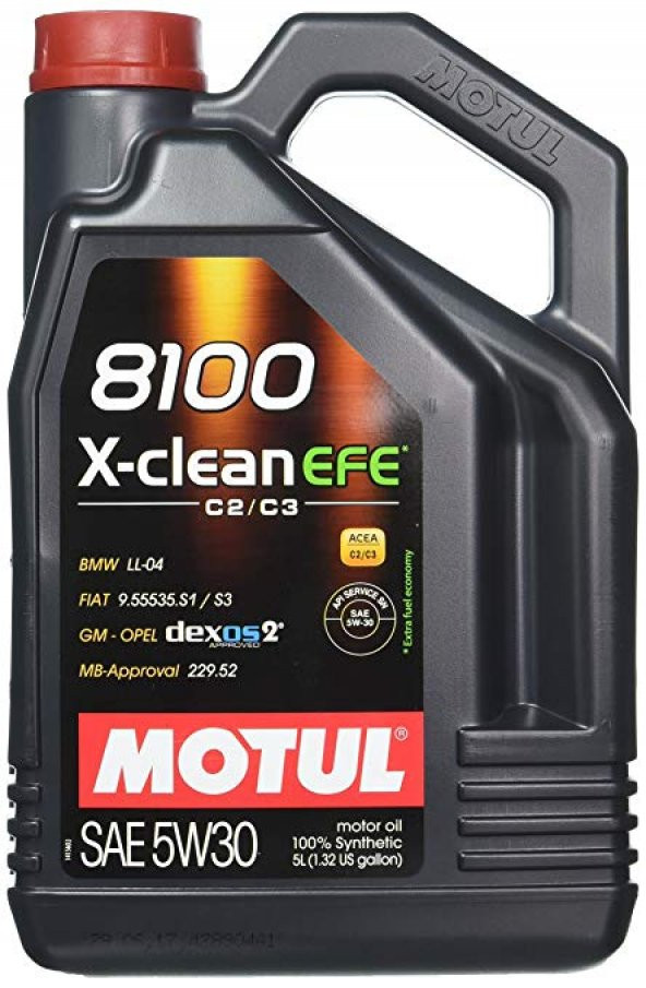 MOTUL 8100 X-CLEAN EFE 5W30 5 LT.
