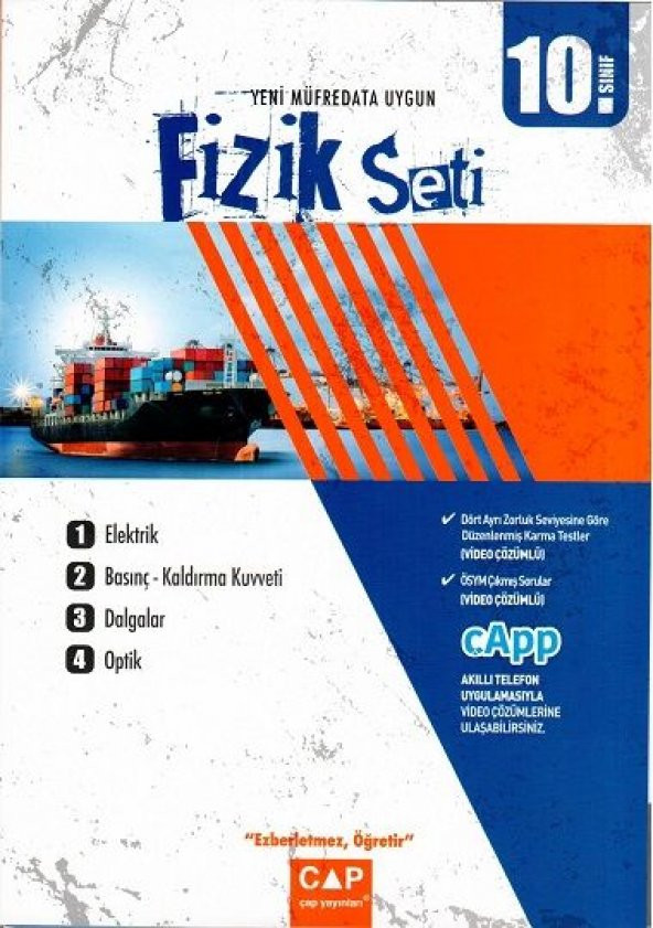 Çap Yayın 10. Sınıf Anadolu Fizik Seti
