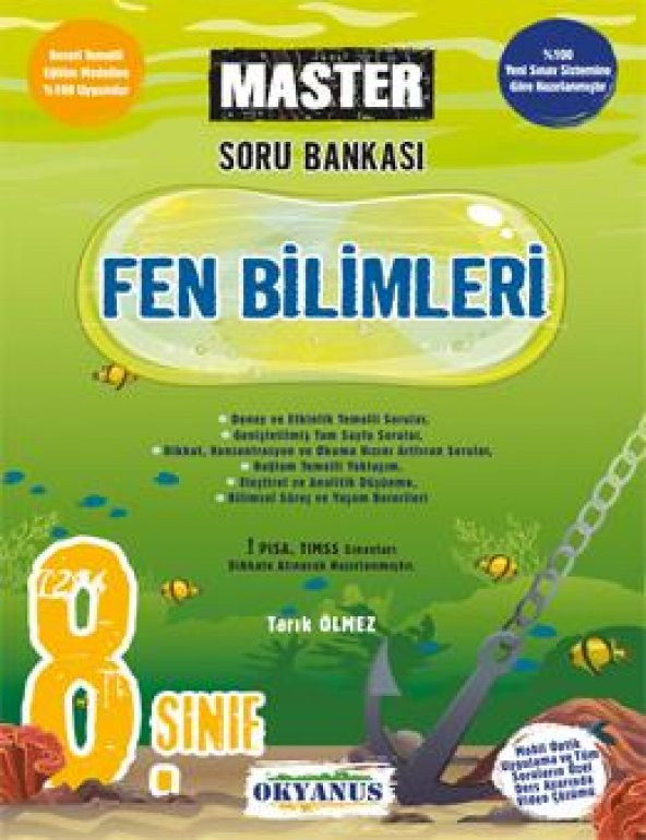 Okyanus 8. Sınıf Master Fen Bilimleri Soru Bankası