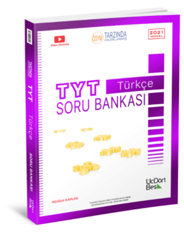 Üçdörtbeş TYT Türkçe Soru Bankası 2022