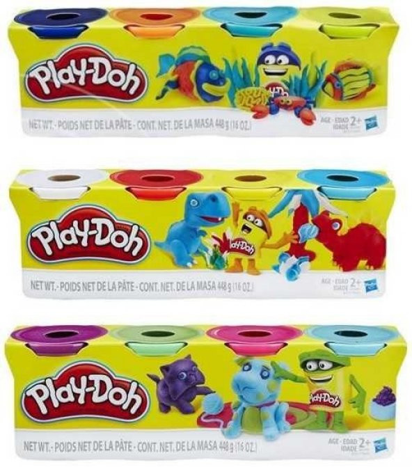 Play-Doh Oyun Hamuru 4lü 448gr