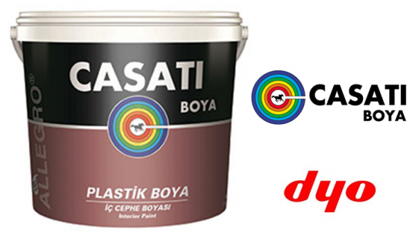 Casati Allegro Plastik Duvar Boyası 3,5 KG