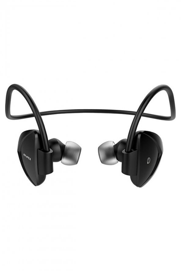 Awei Kablosuz Bluetooth Ter Geçirmez Sporcu Kulaklık A840BL Siyah