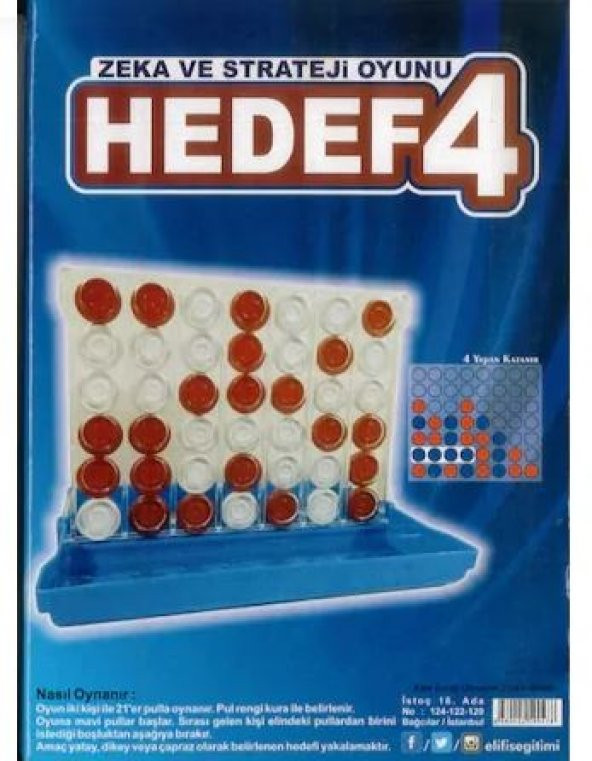 Hedef 4 Zeka ve Strateji Oyunu - 2