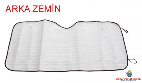 ARAÇ İÇİ GÜNEŞLİK OTO CAM GÜNEŞLİK 116x60 cm - 2