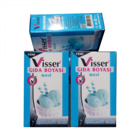VİSSER TOZ GIDA BOYASI 9 GR - 6