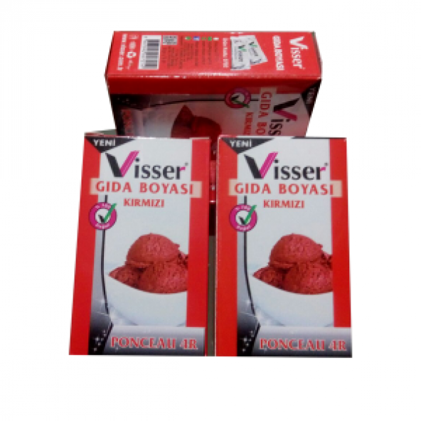 VİSSER TOZ GIDA BOYASI 9 GR - 7