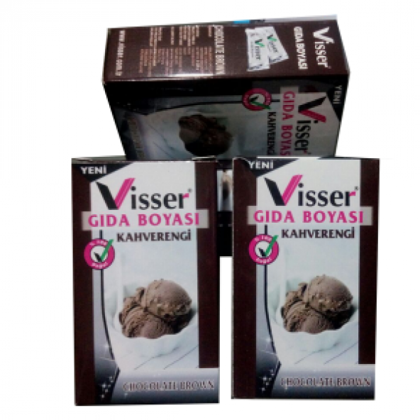 VİSSER TOZ GIDA BOYASI 9 GR - 8