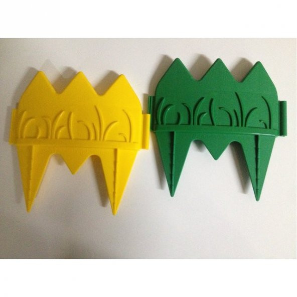 DEKORATİF GEÇİRMELİ BAHÇE ÇİTİ 40 ADET (5 PAKET) 680 CM - 6