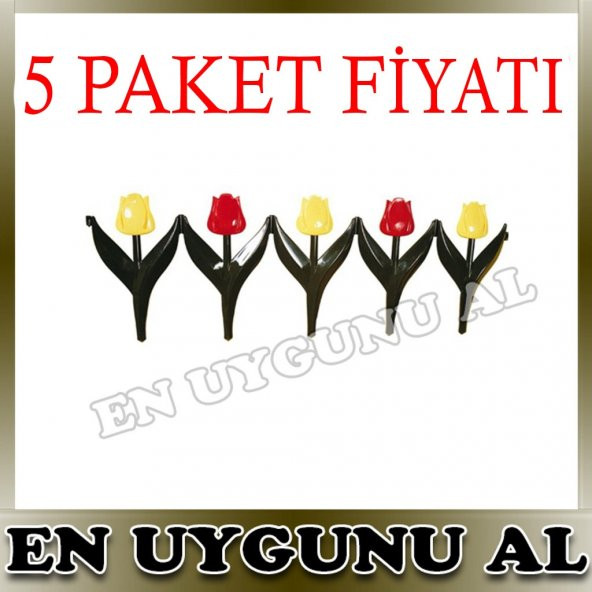 LALE MODELİ BAHÇE ÇİTİ 4x5 PAKET FİYATI (20 adet) 15 metre toplam