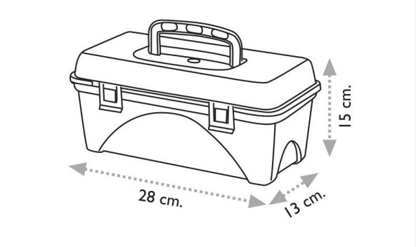 12 İNÇ KALİTELİ TAKIM ÇANTASI 28x13x15 - 2