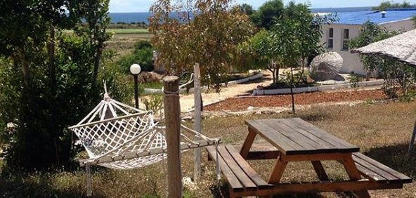 Makrome Salıncak Hamak El Örmesi Çift Katlı Tek Kişilik %100 Pamuk En 95cm Boy 2mt Taşıma Kp 150kg 5 mt Bağlama ipli - 3