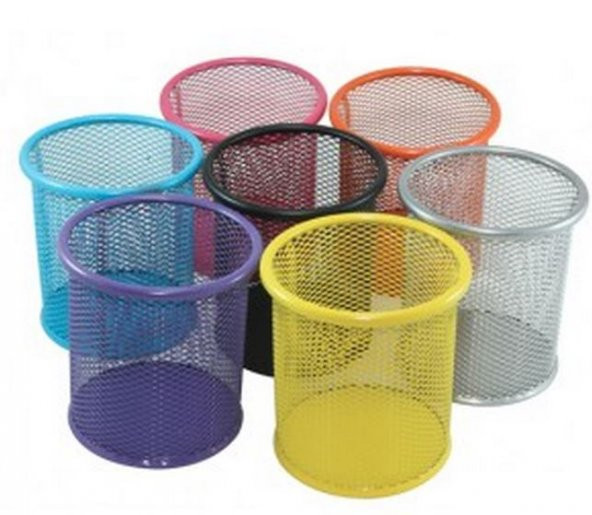 RENKLİ MASAÜSTÜ TEL KALEMLİK