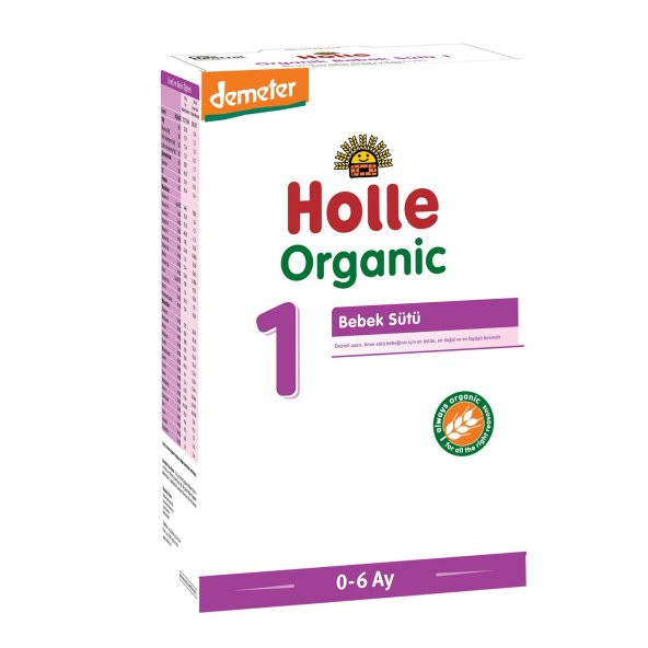 Holle Organik 1 Bebek Sütü 400 gr 0-6 Ay