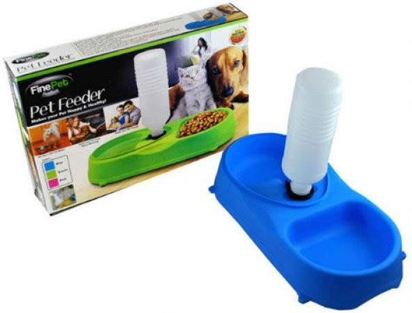 FinePet Kedi ve Köpek İçin Otomatik Su ve Mama Kabı - 3