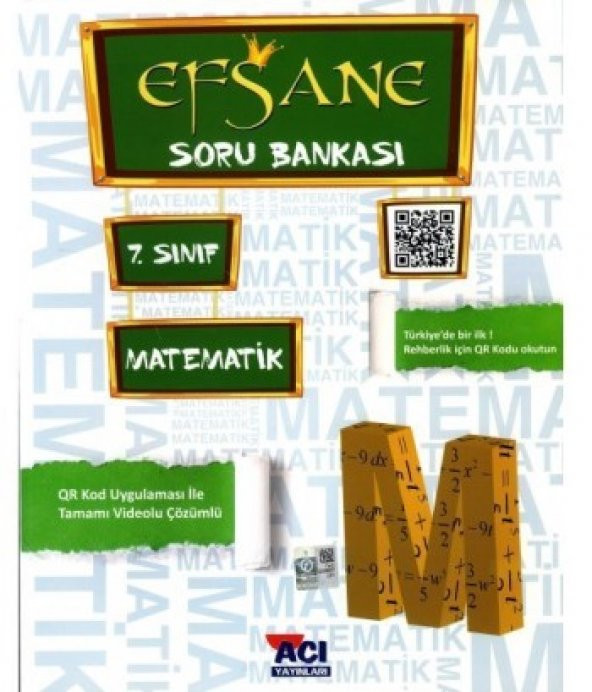 Açı Yayınları 7. Sınıf Matematik EFSANE Soru Bankası 2019/2020