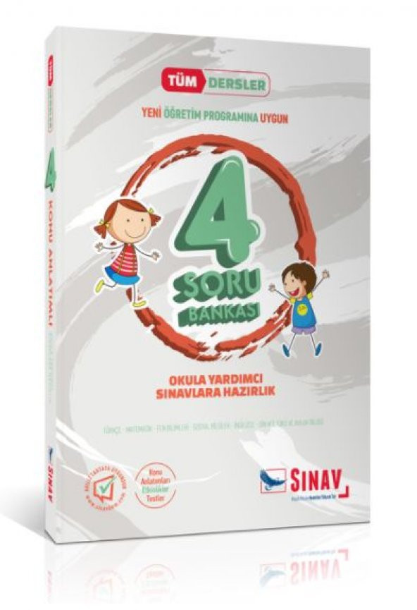 Sınav Yayınları 4. Sınıf Tüm Dersler Soru Bankası