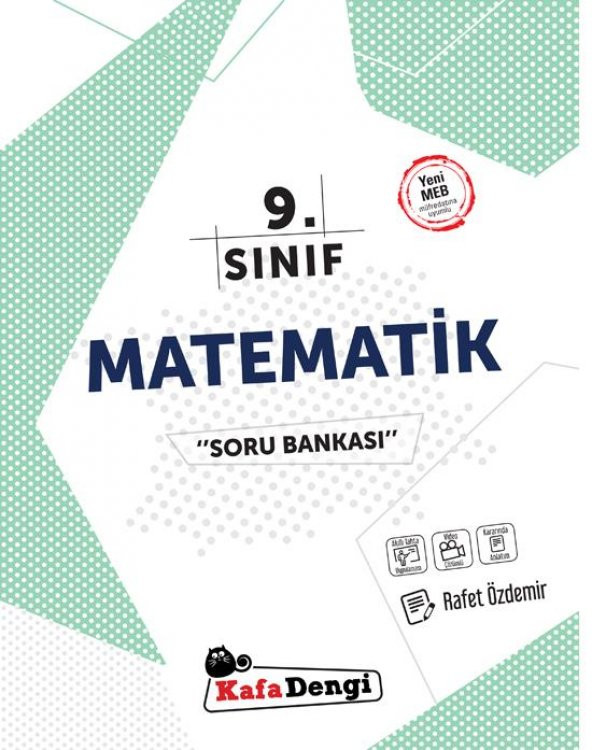 Kafa Dengi Yayınları 9. Sınıf Matematik Soru Bankası YENİ